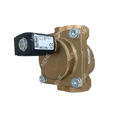 Operating Voltage 230 V UC Burkert Solenoid Control Valve Medium Temperature Minus 10 to Plus 80 Celsius Solution for Process Control