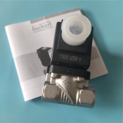 6213 Loại G3/8 2/2 Thường đóng 00221758 00221759 00221761 Thép không gỉ Burkert