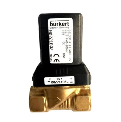 Burkert Dòng 6281 00221869 AC24V G3/8 2-Vị trí 2-Ngả Phốt FKM