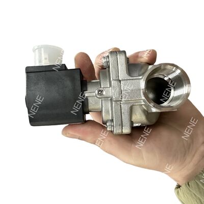 Industrial G3/8 Solenoid Valve BURKERT Type 6281 00322514 2/2 Thường đóng thân đồng FKM Seal 10.0 Flow Oriffice DC24V 8W 0.2-16bar 0 đến +120 °C
