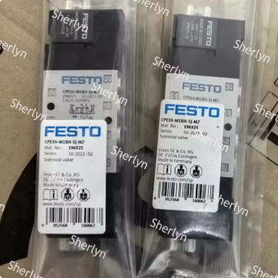 Van điện từ FESTO CPE18-M1H-3GL-QS-8 163149 3/2, Đóng, Đơn ổn