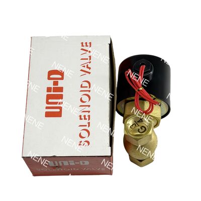 US-20 UNID 3/4" Brass Piston Pneumatic Solenoid Valve -5 °C ~ 185 °C Valve nước