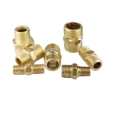 1/8" 1/4" Flat Mouth Union Reducing Adapter Connecting Fitting với các thông số kỹ thuật khác nhau ở cả hai đầu