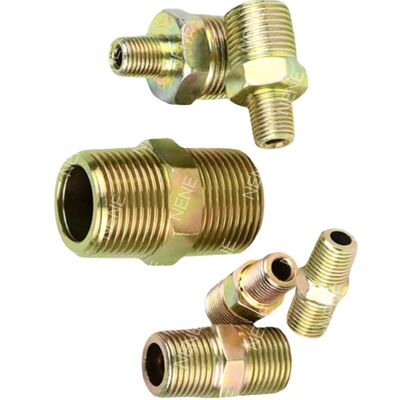 Liên kết miệng phẳng 1/8 "cho 3/8" Khối kết nối ống giảm với kích thước khác nhau ở cả hai đầu