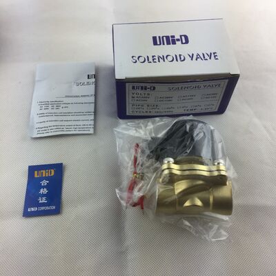 UW-25 thân đồng bình thường đóng van không khí hai chiều van điện từ van nước van điện tử van