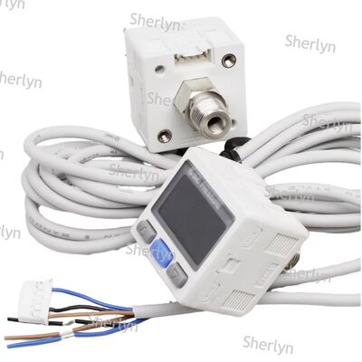 Công tắc áp suất kỹ thuật số cấp công nghiệp SMC ISE30A-01-N-L Đầu ra NPN Dải 1MPa Giám sát áp suất hệ thống khí nén Đặc biệt