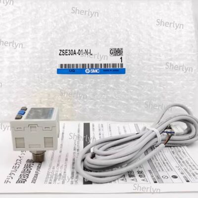 Công tắc áp suất kỹ thuật số cấp công nghiệp SMC ISE30A-01-N-L Đầu ra NPN Dải 1MPa Giám sát áp suất hệ thống khí nén Đặc biệt