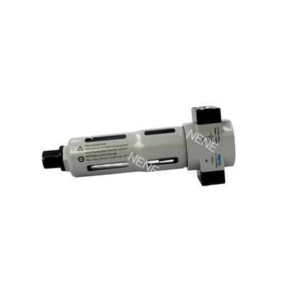 159612 Festo LF-1/8-D-MINI Bộ lọc không khí nén Bộ chứa hợp kim kẽm Bảo vệ chén kim loại Bộ lọc ngâm G1/8 Cổng 0,5-12 bar 40 μm Rút tay
