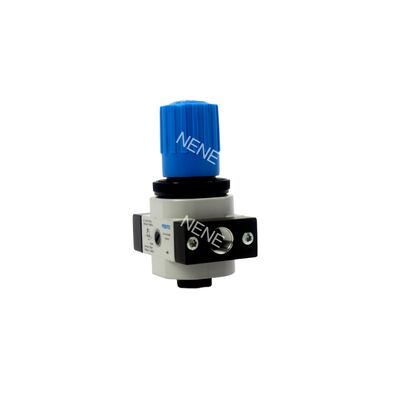 Máy điều chỉnh áp suất phân sạc trực tiếp Festo LR-1/4-D-MINI-MPA 8002275 Zinc hợp kim với MPA Gauge G1/4 0,5-12 bar 1500L/min Khẩu quay có thể khóa