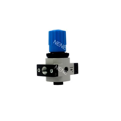 Máy điều chỉnh áp suất phân sạc trực tiếp Festo LR-1/4-D-MINI-MPA 8002275 Zinc hợp kim với MPA Gauge G1/4 0,5-12 bar 1500L/min Khẩu quay có thể khóa
