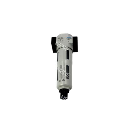 LFR-1/8-D-MINI-A 159634 Festo Bộ lọc khí nén bằng hợp kim kẽm có đồng hồ đo G1/8 40µm Van xả tự động hoàn toàn 0.5-12bar