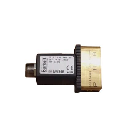 Van Solenoid 2/2 Cửa Đóng Thường Trực Tiếp, Burkert 6013 00126092, Ren G1/8, Lỗ 3.0mm, Thân Đồng, Gioăng FKM, 24VAC 8W, 0-10bar