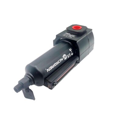 Máy bôi trơn khí nén hạng nặng Norgren L73M-3GP-ETN với điều khiển nhỏ giọt dầu điều chỉnh