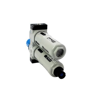 Bộ lọc điều chỉnh Festo FRC-1/8-D-7-MINI-MPA 8002336, ren G1/8, 40µm, xả tay, 0.5-7bar, hợp kim kẽm, có đồng hồ đo MPA