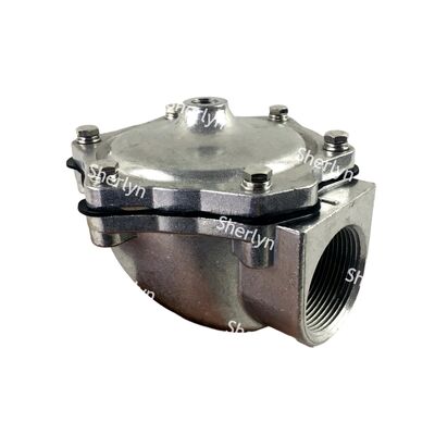 ASCO G353A045 1.5 "NPT Ventil phản lực xung cơ thể nhôm, loại vòm điều khiển bằng phi công cho hệ thống thu bụi công nghiệp