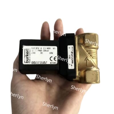 BURKERT 00221880 6281 Van điện từ G1 2/2 NC Van điều khiển chất lỏng nhiệt độ cao