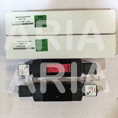 ASCO SC8551A018MS SC8551A017MS 24DC AC110V 4-Way nhôm 1/4 In Solenoid Valve Namur Mount