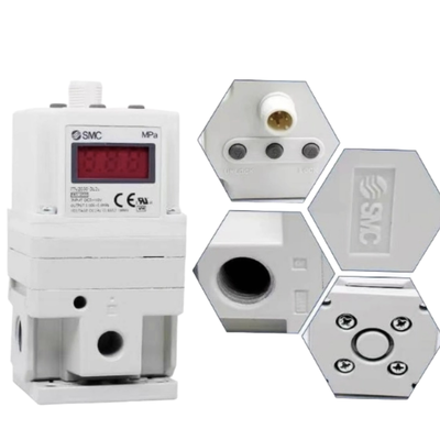 Van tỷ lệ cổng 1/4 inch SMC ITV1030-211 IP65 được xếp hạng cho hệ thống khí nén công nghiệp
