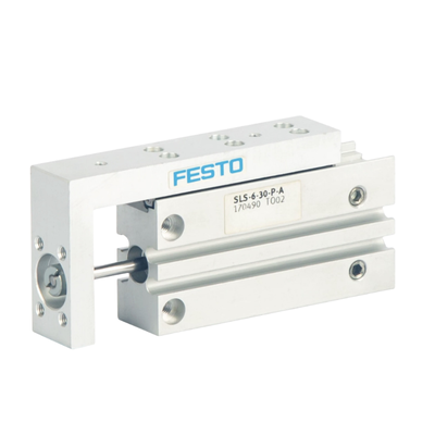 FESTO SLS-6-10-P-A 170486 Đơn vị chính xác Mini hướng dẫn Slide Cylinder với đệm đàn hồi tích hợp nam châm cho tự động hóa điện tử