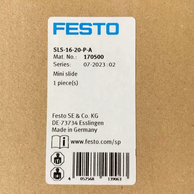 Festo 170488 SLS-6-20-P-A Lôi khí dẫn đường ngắn cho máy tính để bàn tự động hóa tùy chỉnh