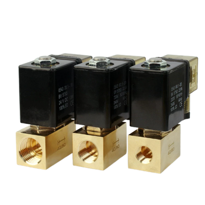 Ventil điện tử khí nén đồng 8 bar áp suất khí môi trường làm việc cung cấp các giải pháp kiểm soát tự động hóa công nghiệp bền vững