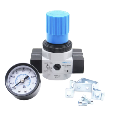 LR-1/2-D-MAXI Bộ điều chỉnh áp suất FESTO MAXI chính hãng cho hệ thống khí nén trung tâm nhà máy