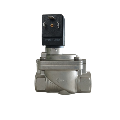 2 Way bình thường mở van điện lực khí nén với nhiệt độ 0 ° C đến 120 ° C FKM và kích thước lỗ 20mm cho hoạt động 00221971