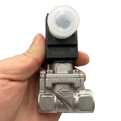 Vật liệu niêm phong EPDM G1 / 4 ′′ Pneumatic Solenoid Valve 24V DC 2 Way Ventil đóng bình thường và 2 Way Ventil mở bình thường chức năng 00322541