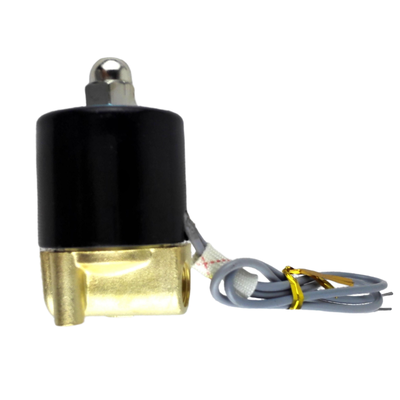 Van điện từ khí nén tốc độ dòng chảy 2,5 mm với kiểu chuyển động tác động trực tiếp và nhiệt độ -5oC đến 80oC 2W-025-08