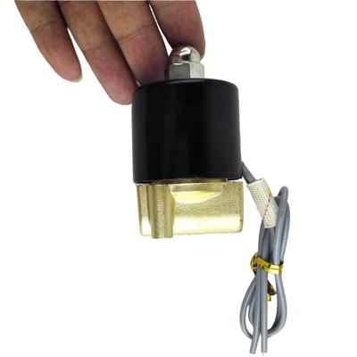Van điện từ khí nén tốc độ dòng chảy 2,5 mm với kiểu chuyển động tác động trực tiếp và nhiệt độ -5oC đến 80oC 2W-025-08
