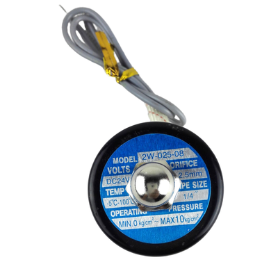 Van điện từ khí nén tốc độ dòng chảy 2,5 mm với kiểu chuyển động tác động trực tiếp và nhiệt độ -5oC đến 80oC 2W-025-08