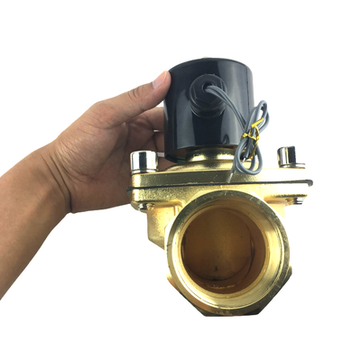 FKM Viton Seal Material Pilot Diaphragm Solenoid Valve Hoạt động trong phạm vi 0 đến 0,5 MPa Áp lực cho tự động hóa công nghiệp 2W-200-20