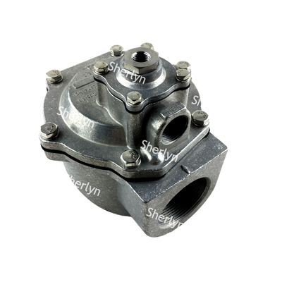 G353A048 Van phản lực xung thí điểm tích hợp, Van điện từ góc ASCO 353 Series 1,5 "Thân nhôm để làm sạch túi bụi