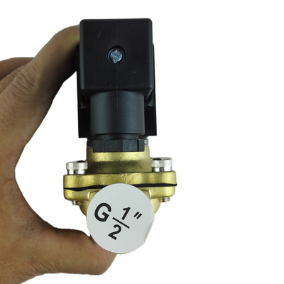 Van vật liệu làm kín NBR với cuộn dây vuông hoạt động ở điện áp DC12V Hoàn hảo cho thiết bị khí nén và hệ thống kiểm soát chất lỏng tự động