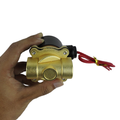 G1/2 Port Size Light Oil Valve with Round Coil Brass Body Material Sự lựa chọn lý tưởng để điều chỉnh dòng chảy chính xác trong thiết bị chế biến dầu