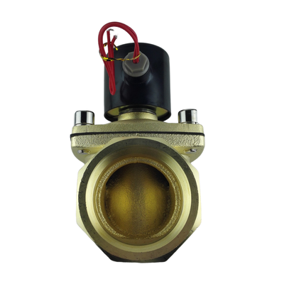 G21⁄2 Ánh khí trung bình Pneumatic Solenoid Valve Brass Body NBR Seal vật liệu cung cấp ổn định và hiệu suất trong tự động hóa công nghiệp
