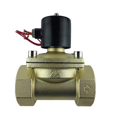 G21⁄2 Ánh khí trung bình Pneumatic Solenoid Valve Brass Body NBR Seal vật liệu cung cấp ổn định và hiệu suất trong tự động hóa công nghiệp