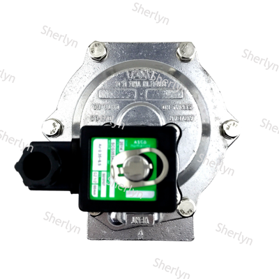 Van xung góc phải thí điểm tích hợp chủ đề G2 SCG353A050 ASCO 353 Series Van điện từ hút bụi nhôm dòng chảy lớn