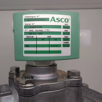 SCG353G050 Van xung chống cháy nổ lắp đặt tấm và ống 2INCH Van 24VDC để điều khiển hệ thống thu gom bụi khí nén công nghiệp