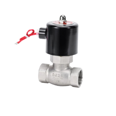 Phạm vi áp suất 2L-10 Van điện từ khí nén 0,1 đến 1,5 MPa với vật liệu con dấu PTFE và phạm vi nhiệt độ -20oC đến 185oC