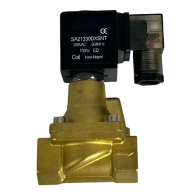 Vật liệu cơ thể bằng đồng van điện cực 13mm Kích thước lỗ lý tưởng cho các hệ thống khí và thủy lực trong tự động hóa công nghiệp