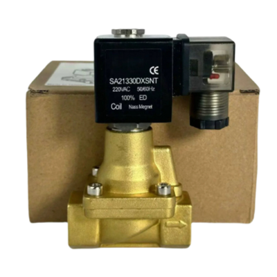 Vật liệu cơ thể bằng đồng van điện cực 13mm Kích thước lỗ lý tưởng cho các hệ thống khí và thủy lực trong tự động hóa công nghiệp