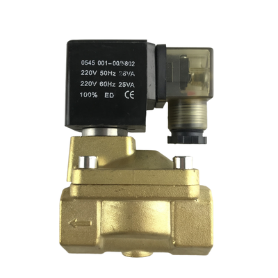 Kích thước cổng 1/8 đến 1 inch G1/8 đến G1 Valve không khí 2/2 Way Valve đóng thông thường được sử dụng để kiểm soát luồng không khí trong hệ thống khí nén