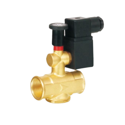 2 cách bình thường mở van điện tử 13EAB15K04 có vật liệu niêm phong FKM phù hợp cho các ứng dụng khí nén