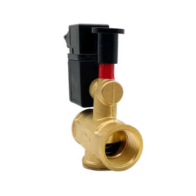 2 cách thường đóng 20mm Khung kích thước YCM51 Pneumatic Solenoid Valve 1/2 "Bộ đồng Thiết kế khí methane