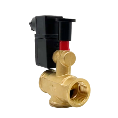 2 cách thường đóng 20mm Khung kích thước YCM51 Pneumatic Solenoid Valve 1/2 "Bộ đồng Thiết kế khí methane