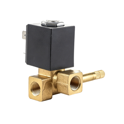 5531-02-28GBV-DN2 Valve nước thân đồng FKM Phân kính 2 cách đóng bình thường 1/8' trực tiếp hoạt động 2.8mm Kích thước cổng