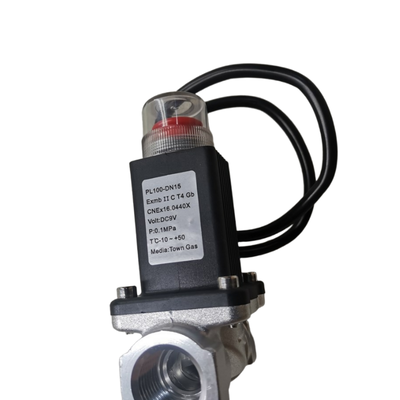 MQ-1/2-15 van điện lực 15mm Khung kích thước 1/2' 'Cách cổng Kích thước NBR Phân AC220V 0,05 Mpa thân thép không gỉ