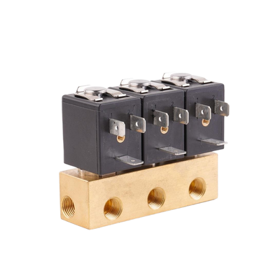 1913BA161 1913BA251 Van nước đồng bao gồm vật liệu niêm phong NBR 1/8 'kích thước cổng 2/2 Cách đóng thông thường
