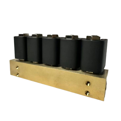 1913BA302 Van đồng thau điện từ tác động trực tiếp 1/4 '' Kích thước cổng 2/2 cách Vật liệu con dấu EPDM thường đóng